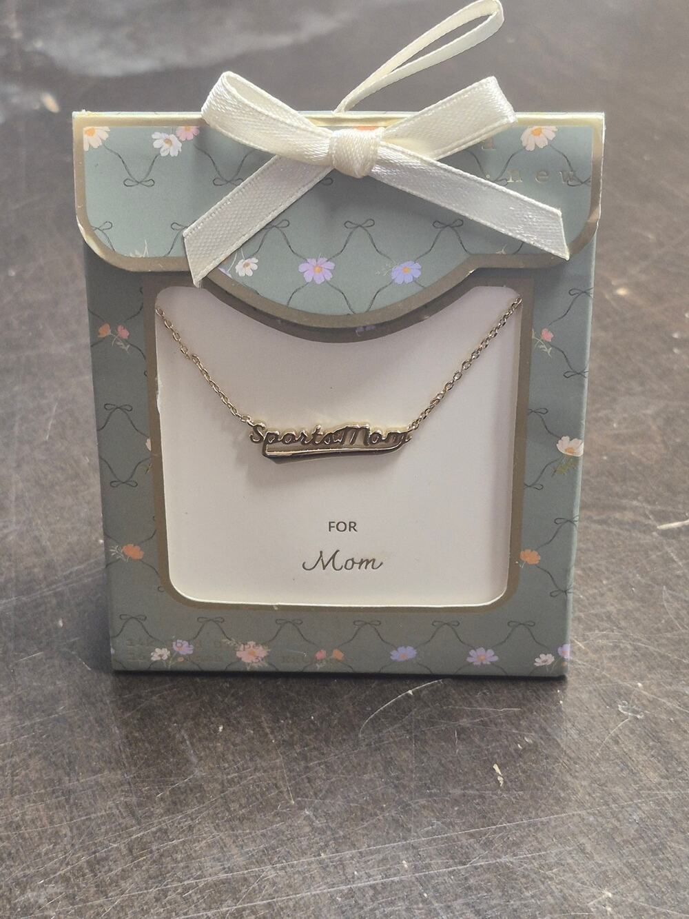 Sports Mom Gold Dipped Short Small Chain Necklace Gift for Mom s18